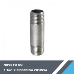 NIPLE FO GO 1 1/4? X C/CORRIDA CIFUNSA