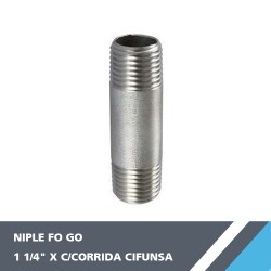 NIPLE FO GO 1 1/4? X C/CORRIDA CIFUNSA