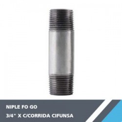 NIPLE FO GO 3/4? X C/CORRIDA CIFUNSA