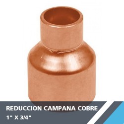 REDUCCION CAMPANA COBRE 1? X 3/4?