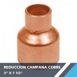 REDUCCION CAMPANA COBRE 3? X 1 1/2?