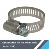 ABRAZADERA SIN FIN ACERO No. 24  1 1/4? IDEAL