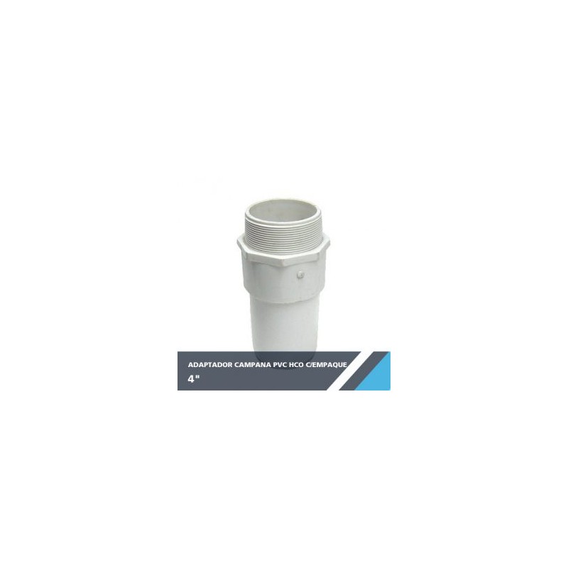 ADAPTADOR CAMPANA PVC HCO 4? C/EMPAQUE