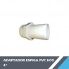ADAPTADOR ESPIGA PVC HCO 4?