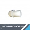 ADAPTADOR ESPIGA PVC HCO 4?
