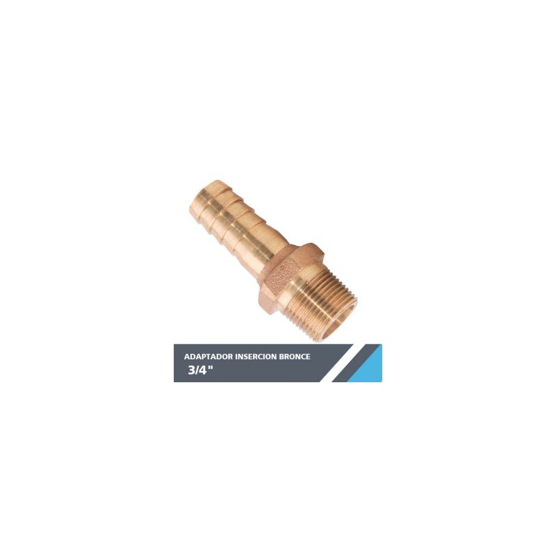 ADAPTADOR INSERCION BRONCE 3/4?