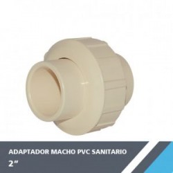 ADAPTADOR MACHO PVC SANITARIO 2?