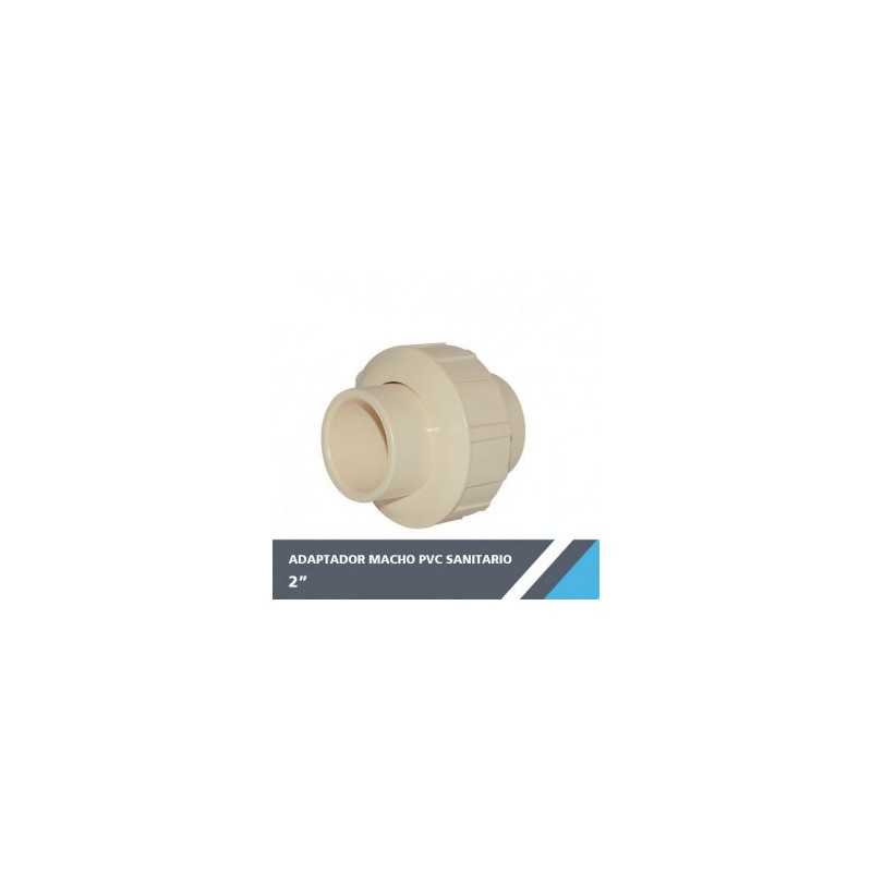 ADAPTADOR MACHO PVC SANITARIO 2?