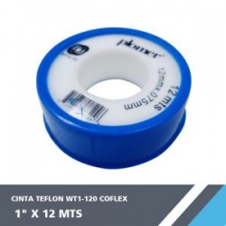 CINTA TEFLON WT1-120 1? X 12 MTS COFLEX
