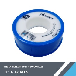 CINTA TEFLON WT1-120 1? X 12 MTS COFLEX