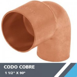 CODO COBRE 1 1/2? X 90°
