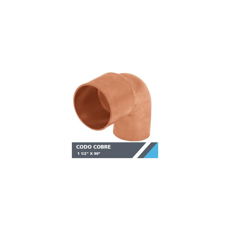 CODO COBRE 1 1/2? X 90°