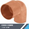 CODO COBRE 1 1/2? X 90°
