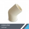 CODO CPVC 3/4?X 45°