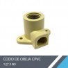 CODO DE OREJA CPVC 1/2? X 90°