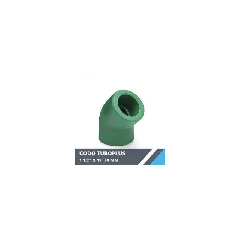 CODO TUBOPLUS 1/2? X 45° 20 MM