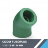 CODO TUBOPLUS 1/2? X 45° 20 MM