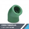 CODO TUBOPLUS 1/2? X 45° 20 MM