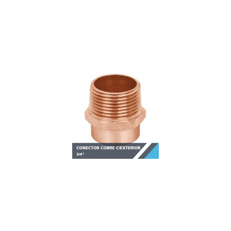 CONECTOR C/EXT. RED. 3/8? SOL X 1/2? ROS