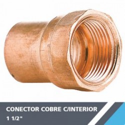 CONECTOR COBRE C/INTERIOR 1 1/2?