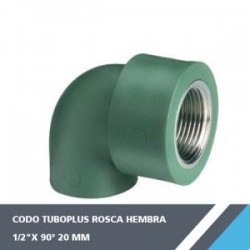 CONECTOR HEMBRA TUBOPLUS 1/2? X 1/2? 20 MM X 1/2?
