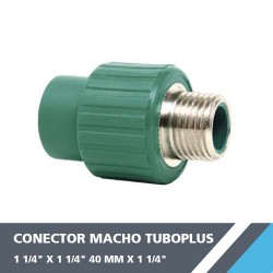 CONECTOR MACHO TUBOPLUS 1? X 1? 32 MM X 1?