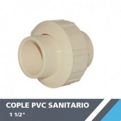 COPLE PVC SANITARIO 1 1/2?
