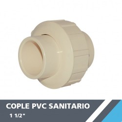 COPLE PVC SANITARIO 1 1/2?