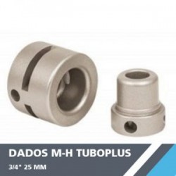 DADOS M-H TUBOPLUS 3/4? 25 MM