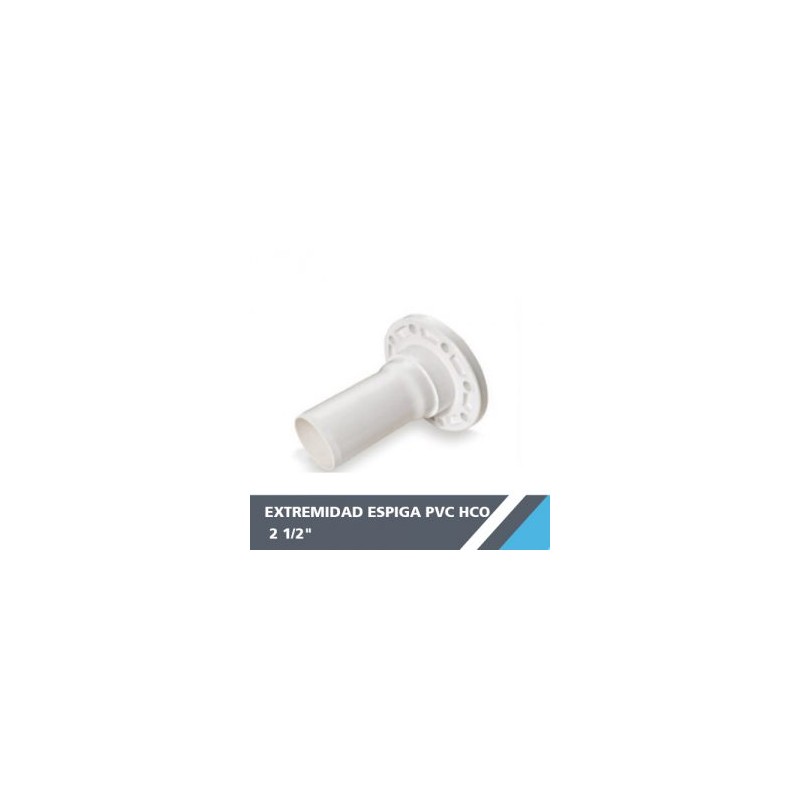 EXTREMIDAD CAMPANA PVC HCO 2 1/2? C/EMPAQUE