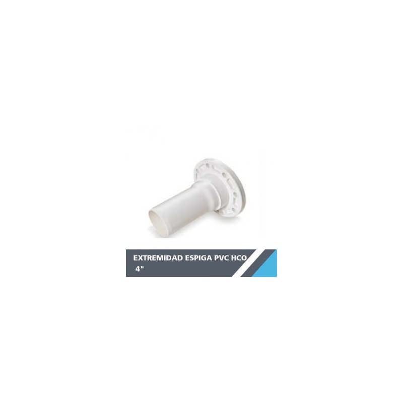 EXTREMIDAD CAMPANA PVC HCO 4? C/EMPAQUE