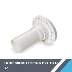 EXTREMIDAD CAMPANA PVC HCO 4? C/EMPAQUE