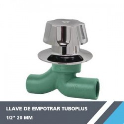 LLAVE DE EMPOTRAR TUBOPLUS 1/2? 20 MM FIG 210136