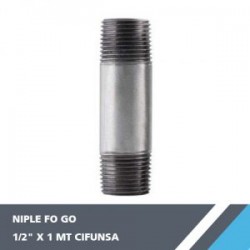 NIPLE FO GO 1/2? X 1 MT CIFUNSA